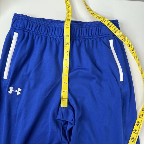 Under Armour Pants Womens Small Blue AllSeasonGear Loose Zip Hem Athletic Track - Picture 11 of 15